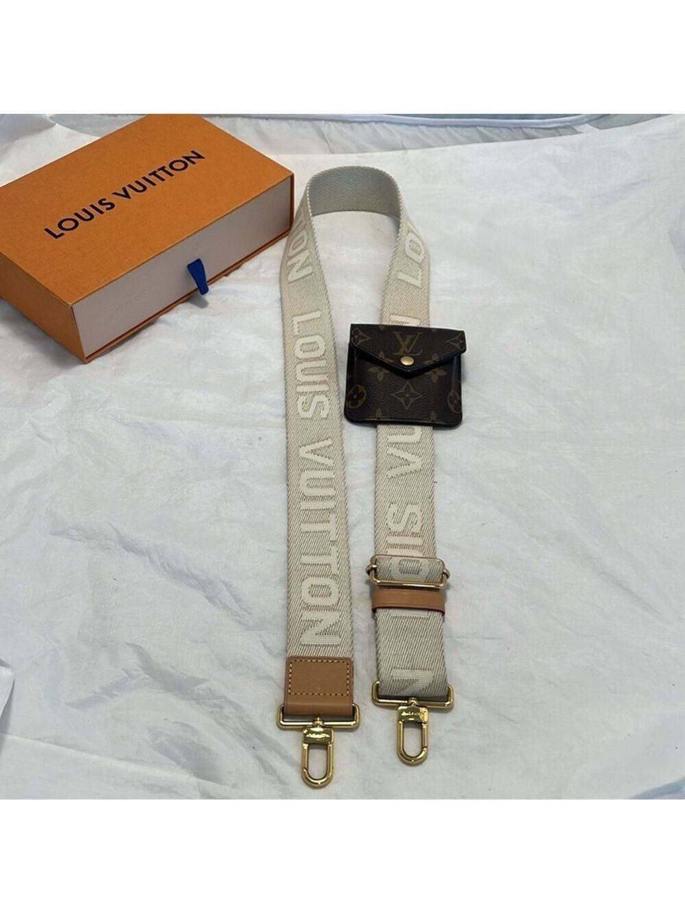 Louis Vuitton Utility Bag Jacquard Strap and Pouch